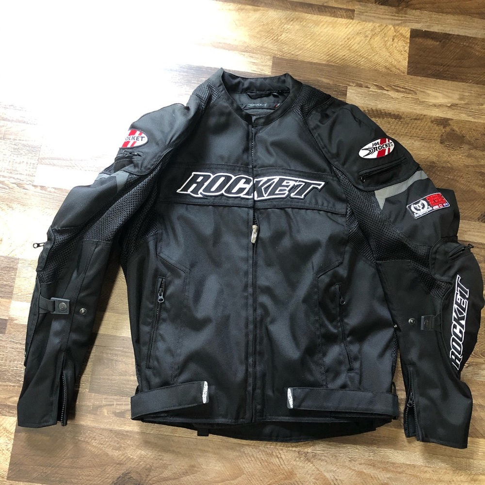 Joe Rocket motorcycle jacket size L
